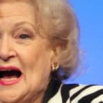 Betty White with expressive face