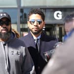 Jussie Smollett leaves court after all charges dropped