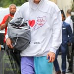 Pete Davidson leaves The Carlyle Hotel in NYC