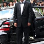 Chris Noth on Sex and the City Set