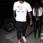 Professional basketball player Kyrie Irving heads to the Nice Guy restaurant