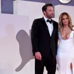 Jennifer Lopez and Ben Affleck attend the red carpet of the movie quot The Last Duel quot during the 78th Venice International Film Festival
