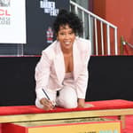 Regina King - Hand and Foot Print Ceremony