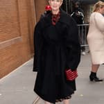 Laverne Cox and Cynthia Nixon at The View Television Taping