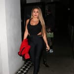 Larsa Pippen at Craigs Restaurant in West Hollywood, CA