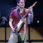 John Mayer performs Born and Raised World Tour 2013 with Katy Perry watching from backstage in West Palm Beach