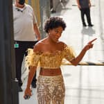 Keke Palmer arriving at apos Jimmy Kimmel Live apos