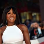 Viola Davis on the red carpet at14th Rome Film Festival in Rome, Italy.