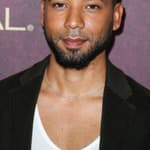 Jussie Smollett arrives at the 2018 Entertainment Weekly Pre-Emmy Party