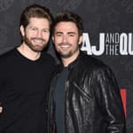Jonathan Bennett With Husband, James Vaughan