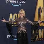 Dolly Parton at the 57th ACM Awards in Las Vegas