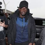 Daniel Kaluuya departs LAX after golden globes