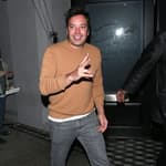 Jimmy Fallon is seen leaving dinner at Craig apos s Restaurant in West Hollywood