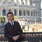 Tom Holland videocalls his mother while attending the photocall of Uncharted in Rome