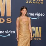 Maren Morris and Ryan Hurd at the 57th ACM Awards in Las Vegas