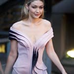 Gigi Hadid attends the Milan Fashion Week Spring Summer 2018