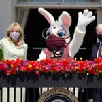 US President Joe Biden delivers remarks regarding Easter
