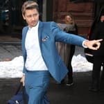 Chad Michael Murray at AOL Building in New York City