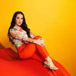Katy Perry shows off new footwear line
