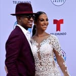 Ne-Yo and Crystal Renay at Latin American Music Awards in Los Angeles
