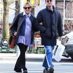 Chloe Sevigny and boyfriend Sinisa Mackovic are all smiles while shopping for baby clothes in Manhattan's Soho area. The pregnant star looked to be in a great mood as she was smiling while shopping at "Seraphine" fashionably pregnant store.