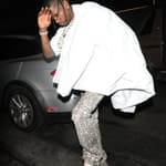 Travis Scott goes to the Nice Guy restaurant to party with friends
