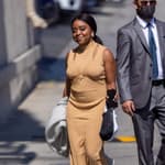 Quinta Brunson at Kimmel