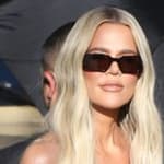 Khloe Kardashian make an appearance at the Jimmy Kimmel show