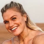 Katrín Tanja Davíðsdóttir poses for the camera.
