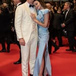 75th annual Cannes film festival at Palais des Festivals on May 18, 2022 in Cannes. 18 May 2022 Pictured: Miles Teller, Keleigh Sperry. Photo credit: KCS Presse / MEGA TheMegaAgency.com +1 888 505 6342 (Mega Agency TagID: MEGA859198_022.jpg) [Photo via Mega Agency]