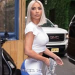 Kim Kardashian Lunches at Milos in NYC