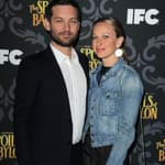 Tobey Maguire, Jennifer Meyer at "The Spoils Of Babylon" IFC Screening on January 07 2014 in Los Angeles, California.