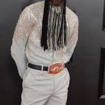 Orville Peck arrives for the 62nd annual Grammy Awards held at Staples Center in Los Angeles on Sunday, January 26, 2020.