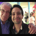 Lin-Manuel Miranda and David Warner