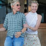 Ellen DeGeneres and Portia de Rossi after dinner date in West Hollywood