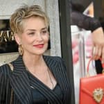 Sharon Stone arrives at the Dolce