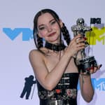 VMA winners pose in the press room at the 2022 VMA's inside the Prudential Center. 28 Aug 2022 Pictured: Dove Cameron.