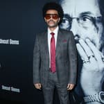 The Weeknd at the Los Angeles Premiere Of A24's 'Uncut Gems'