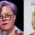 Portraits of Rosie O'Donnell and Anne Heche