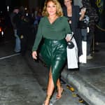 Garcelle Beauvais outside Catch Restaurant