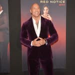 Dwayne Johnson at World Premiere Of Netflix's "Red Notice" - Arrivals