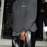 Celebrities attend a Burberry London Fashion Week party held at 22 Grosvenor Square