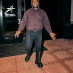 Kanye West Is All Smiles amp Unbothered As He Held A Mini Press Conference At His Daughter North apos s Basketball Game In Thousand Oaks CA