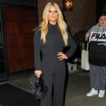 Jessica Simpson seen posing outside the Bowery Hotel in NYC on Feb 04, 2020