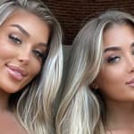 Jessica Rose Gale and Eve Gale twin in bikinis