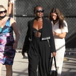 Lupita Nyong'o makes a Jimmy Kimmel Appearance ahead of Wakanda Forever premiere