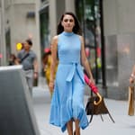 Mila Kunis in three different wardrobe for apos Luckiest Girl Alive apos in New York