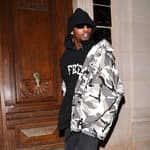 Cardi B is seen at the Balenciaga store