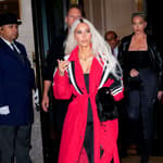 Kim Kardashian heads out of her hotel in New York