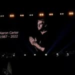 Nick Carter gets emotional as Backstreet Boys pay tribute to brother Aaron at London concert